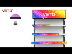 VETO 35 اینچ Ultra Wide Digital Shelf Dge صفحه نمایش تبلیغاتی 4k Bar LCD برای سوپرمارکت