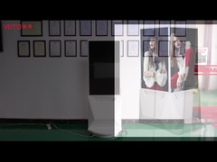 کیوسک کفپوش اختیاری 43 اینچ تابلوهای دیجیتال دو طرفه داخلی