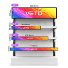 Indoor Stretched Bar Advertising Screen For Retail Store Shelves Edge