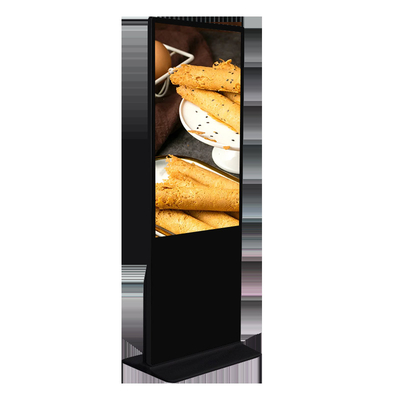 صفحه نمایش داخلی FHD LCD هوشمند تبلیغاتی طبقه ایستادن سیگنال دیجیتال صفحه نمایش لمسی کیوسک