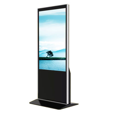 VETO 43 49 55 اینچ اندروید کف ایستاده کیوسک دیجیتال 4K رزولوشن داخلی LCD تبلیغات ویدیو پخش کننده صفحه لمسی