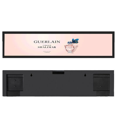 VETO 35 اینچ Ultra Wide Digital Shelf Dge صفحه نمایش تبلیغاتی 4k Bar LCD برای سوپرمارکت