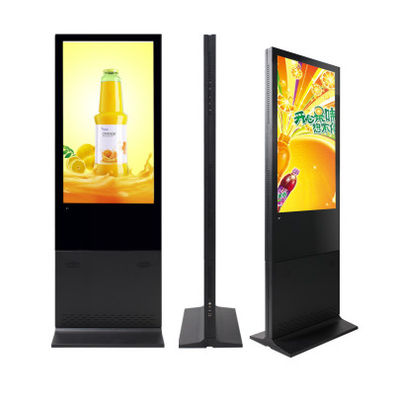 Waterproof Metal Double Sided Digital Signage 8 Bit Color 60000 Hours Life