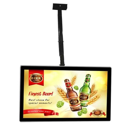 VETO اندروید صفحه نمایش منوی دیجیتال دو طرفه آویزان دیواری نصب شده HD تبلیغاتی صفحه نمایش LCD 43 49 55 اینچ