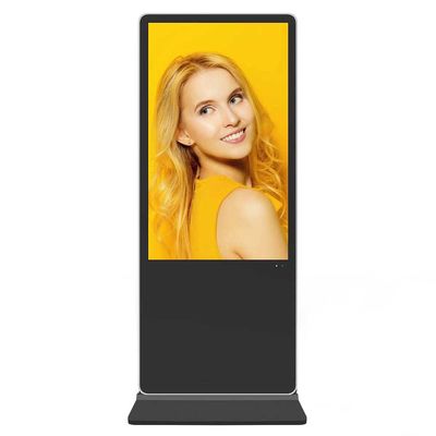 VETO Andriod کف ایستاده صفحه نمایش سیگنال دیجیتال 43 اینچ تبلیغات داخلی بازی برای خرده فروشی