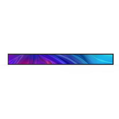 23.1 inch shelf edge Stretched Bar LCD Screen Digital Signage Display